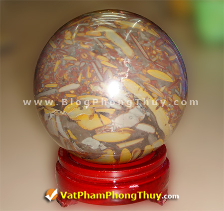 qua cau phong thuy da nu oa va troi Giới thiệu về tính chất và tác dụng của 14 loại quả cầu đá quý phong thủy hiện nay