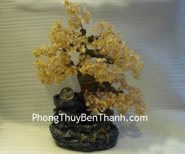 Cây tài lộc phong thủy luân thạch anh vàng lớn, tạo sinh khí CA219 thach anh vang phong thuy luan lon CA219 2 Cây tài lộc phong thủy luân thạch anh vàng lớn, tạo sinh khí CA219