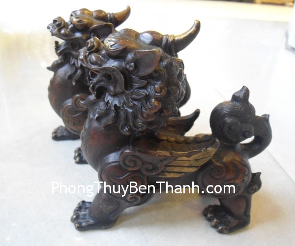 ty huu dong mau den 02 Cặp tỳ hưu đồng đen,giúp hóa giải hung khí, đem lại binh an cho người sử dụng D1113 1