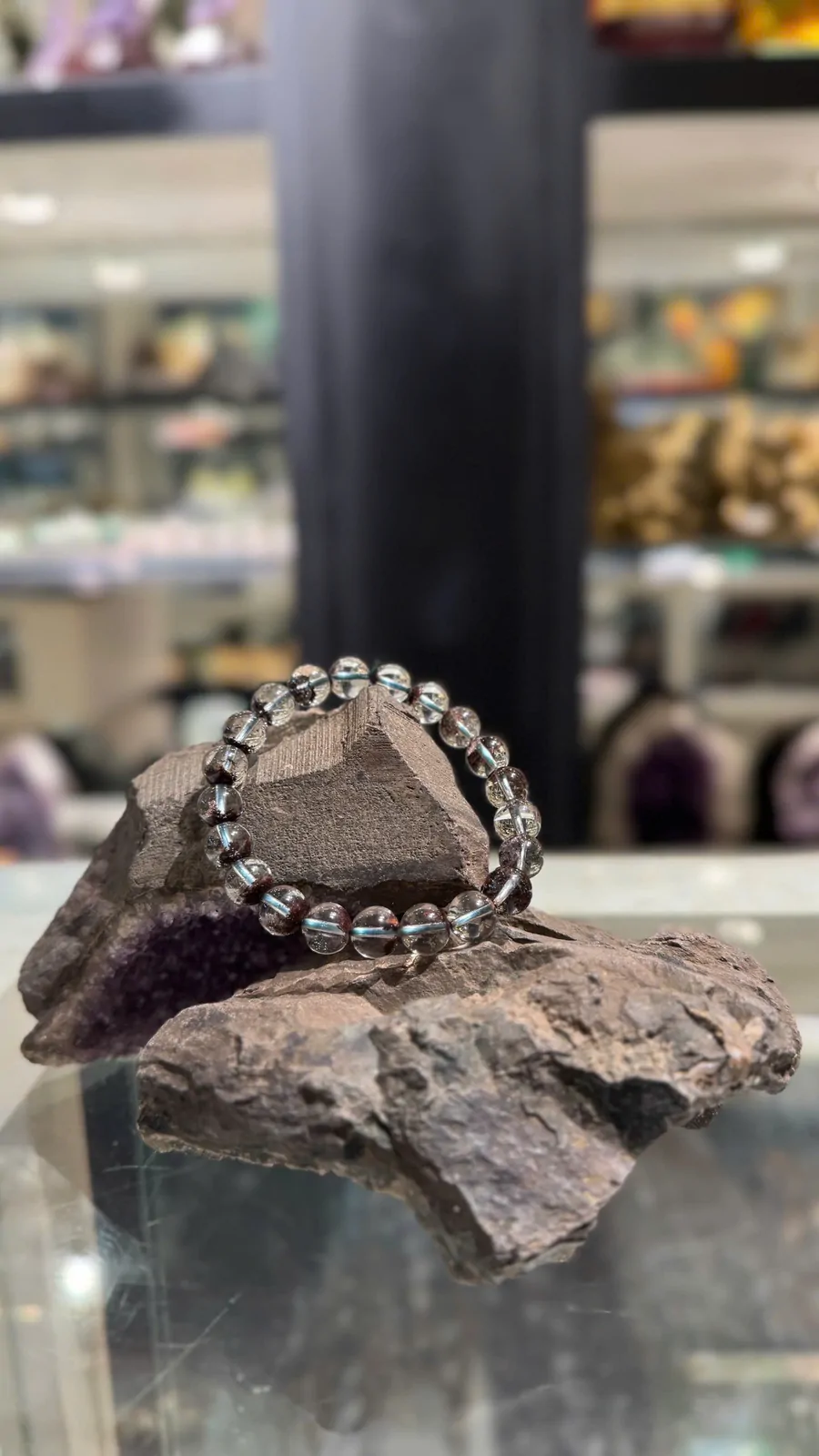 Chuỗi thạch anh ưu linh xanh ( 22.8g - 21 bi ) S6661-S1-1893